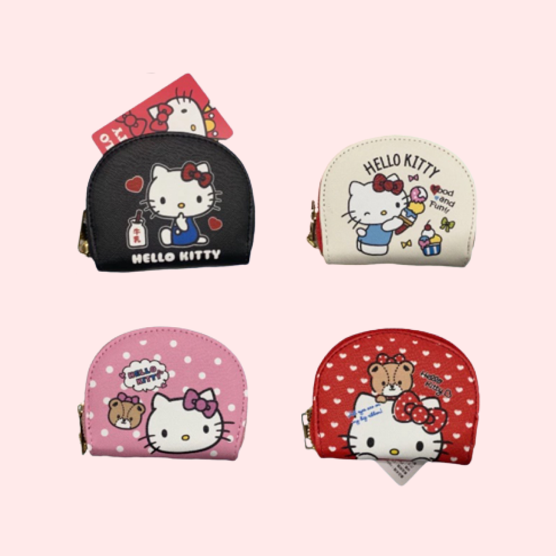 SANRIO© Hello Kitty Leather Coin Purse (Taiwan Edition)