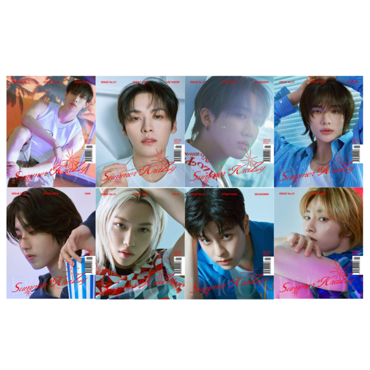 STRAY KIDS - DICON VOLUME N°21 STRAY KIDS SUMMER KRAZY (A TYPE) (RANDOM)