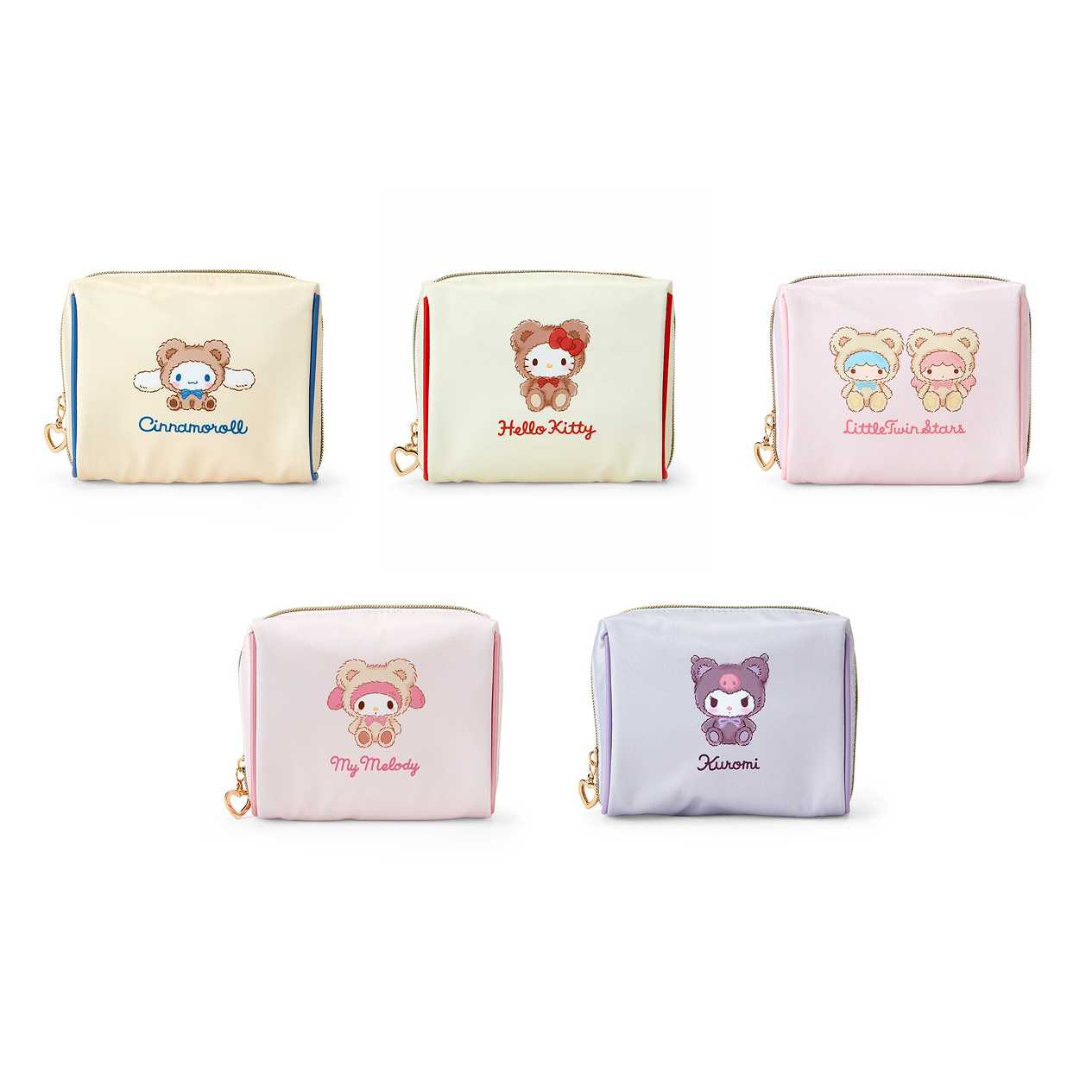 SANRIO© Bear Silk Pouch (Japan Limited Edition)