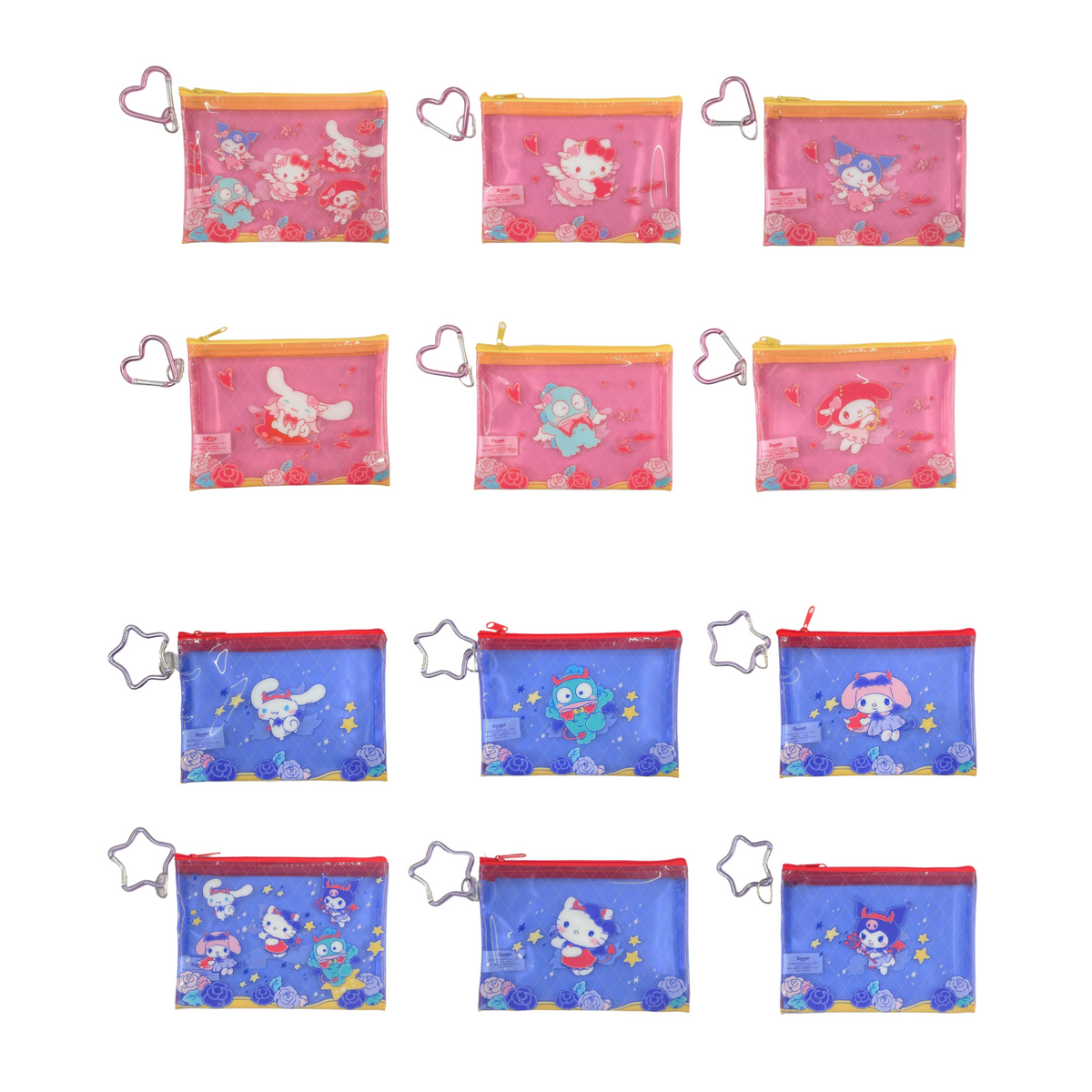 SANRIO© Flat Pouch Lovey Fantasy Series (Japan Limited Edition)