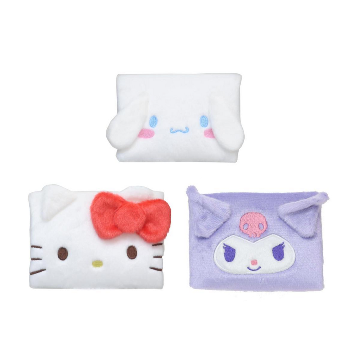 SANRIO© Face Plush Tissue Pouch (Japan Edition)