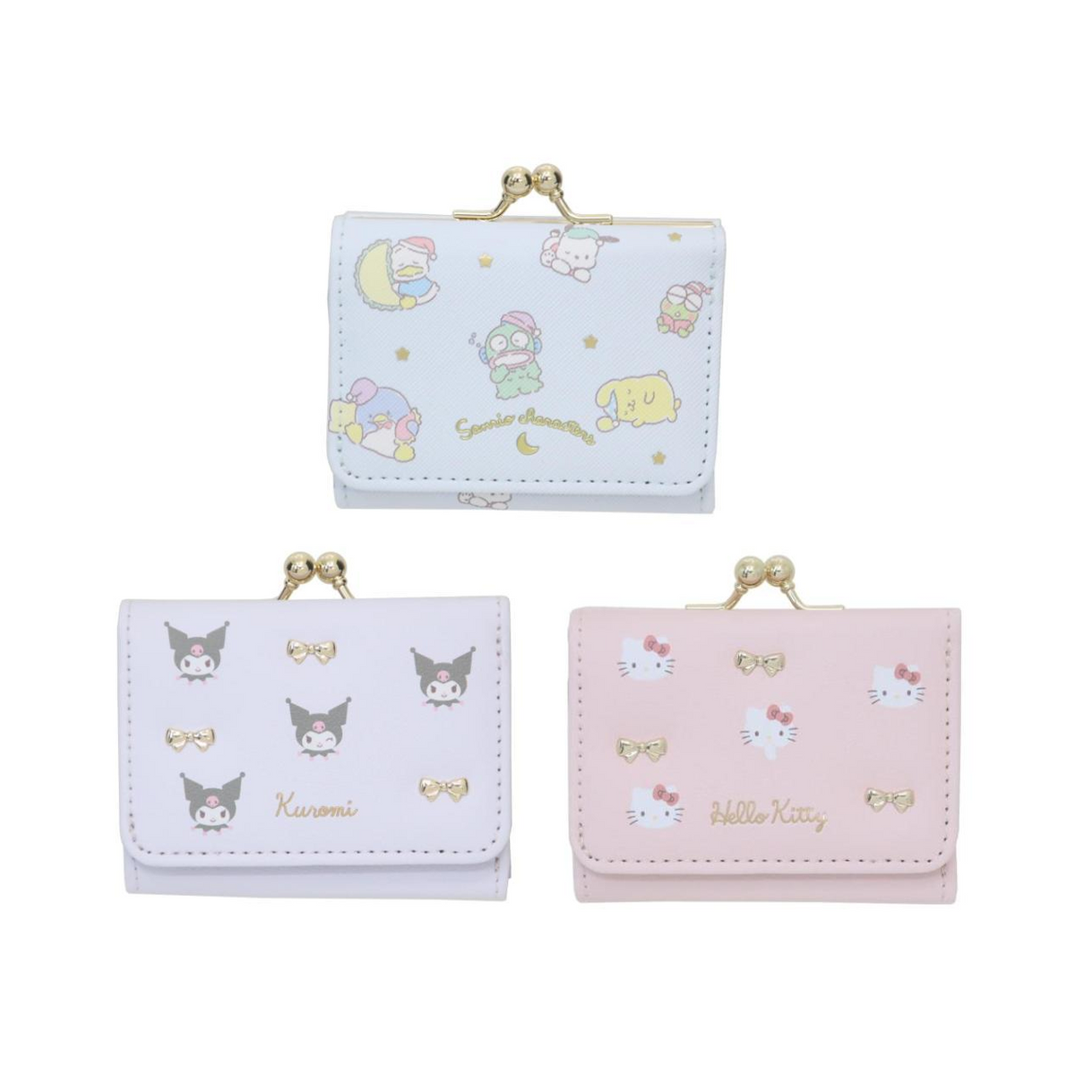 SANRIO© 3 Fold Wallet (Japan Edition)