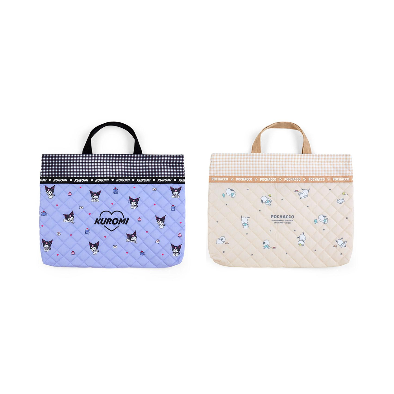 SANRIO© Horizontal Quilt Tote Bag (Japan Limited Edition)