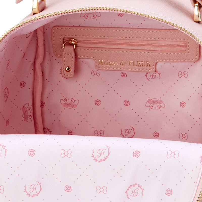 SANRIO Backpack with Bow & Gold Head