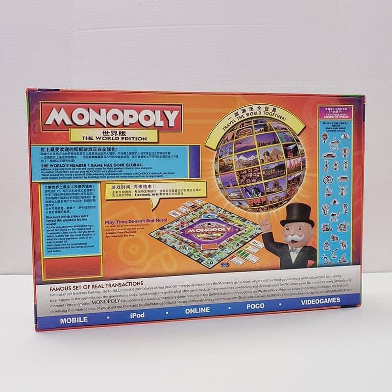 The World Edition Monopoly