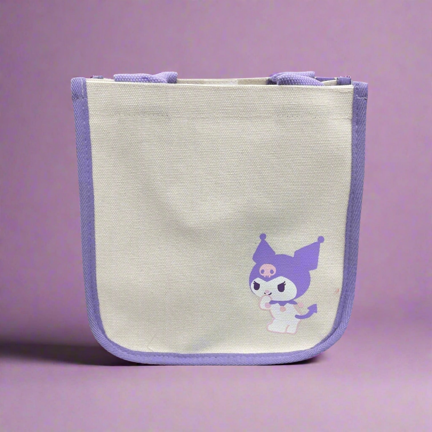 SANRIO© Kuromi Canvas Square Lunch Bag