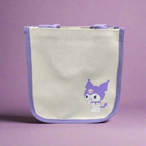 SANRIO© Kuromi Canvas Square Lunch Bag