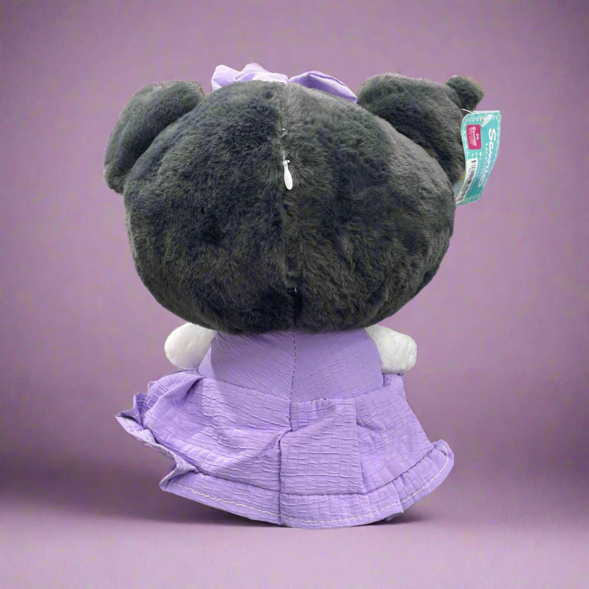 SANRIO© Kuromi Plush Dress with Ribbon