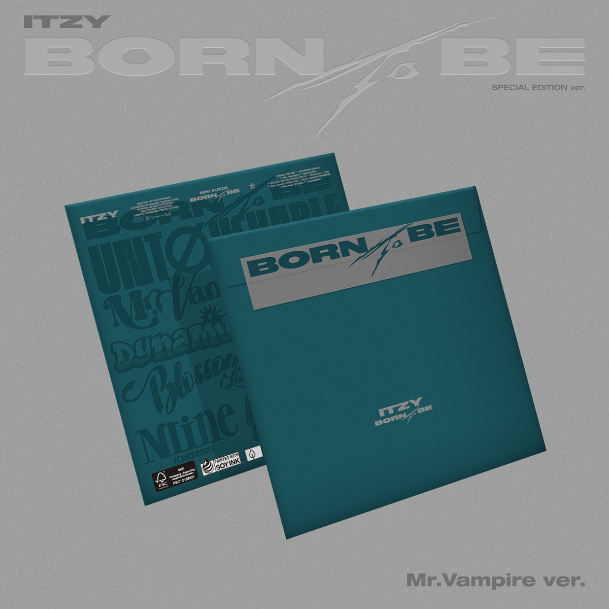 ITZY - BORN TO BE 2ND MINI ALBUM (SPECIAL EDITION) (MR. VAMPIRE VERSION)