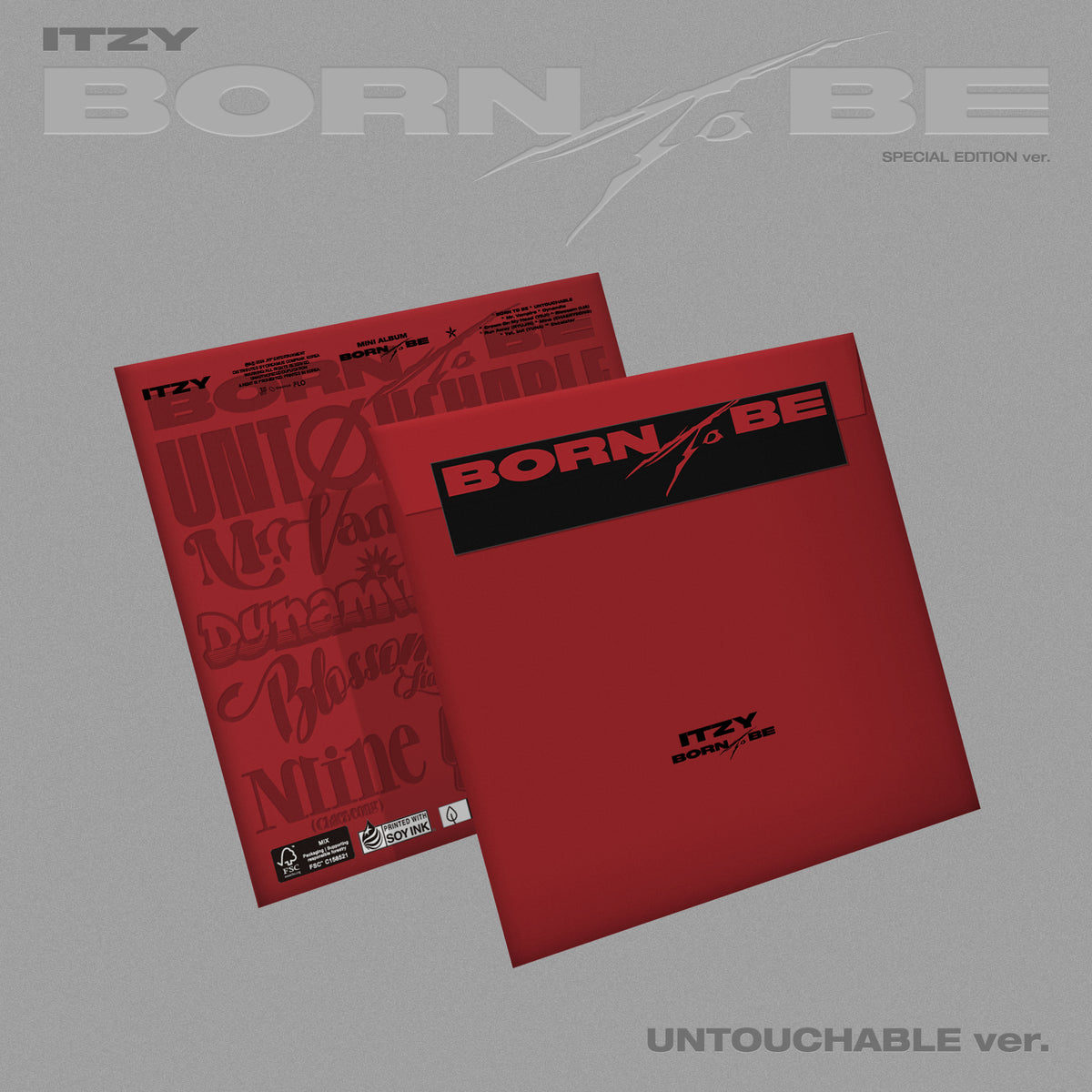 ITZY - BORN TO BE 2ND MINI ALBUM (SPECIAL EDITION) (UNTOUCHABLE VERSION)