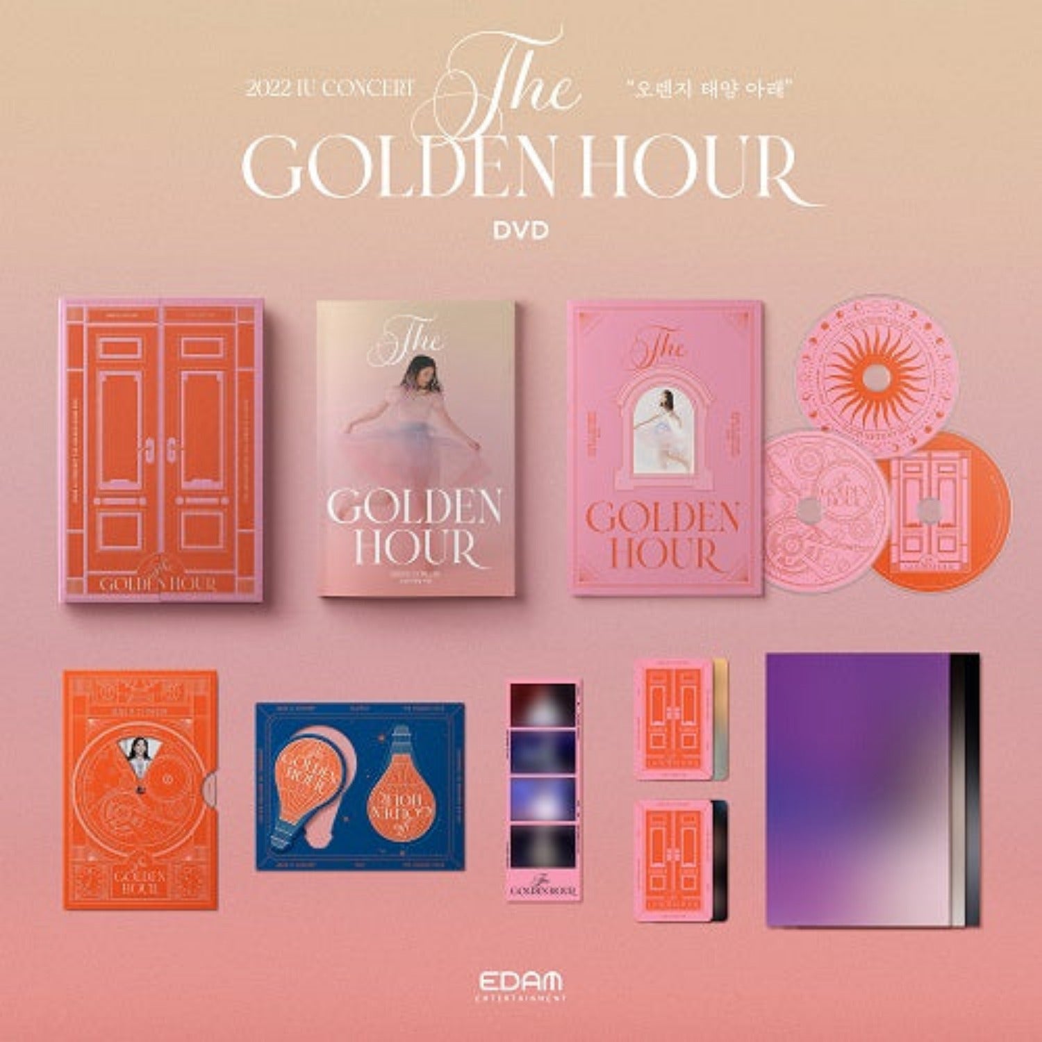 IU - 2022 IU CONCERT 'THE GOLDEN HOUR' (DVD) (3-DISC)