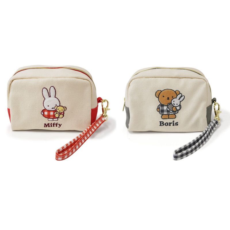 MIFFY© Block Pouch Checker (Japan Edition)