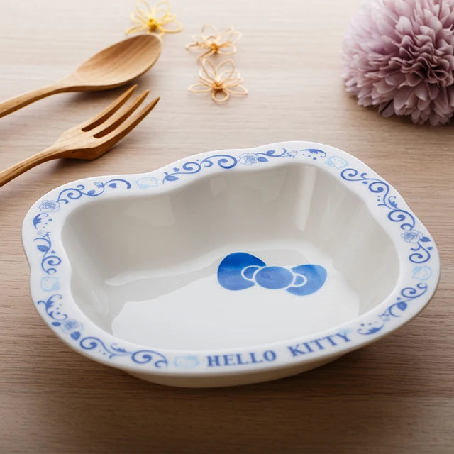 SANRIO© Hello Kitty Bowl Cartoon Shape Blue