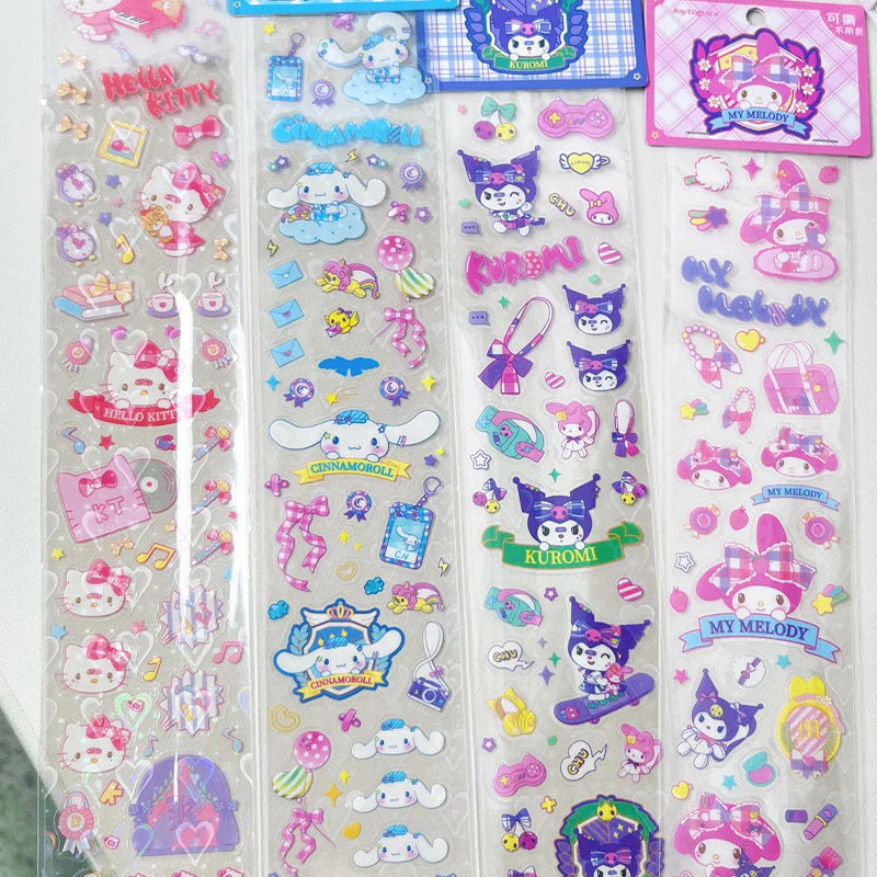 SANRIO© Character Checker Joytop Long Stickers