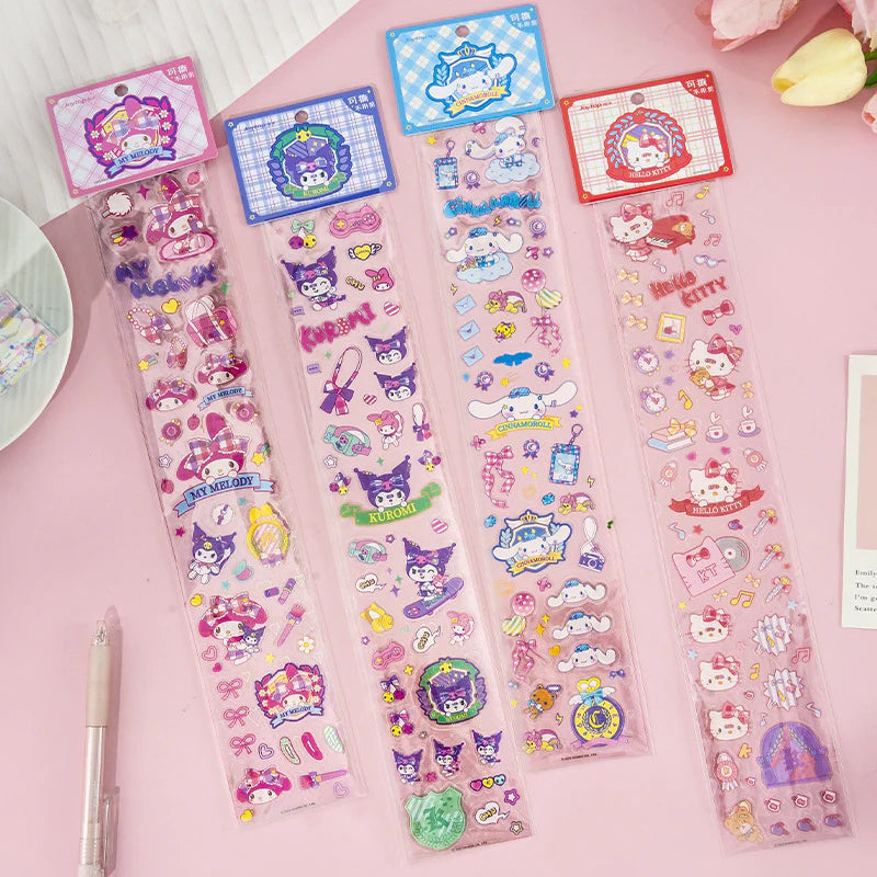 SANRIO© Character Checker Joytop Long Stickers