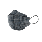 HK Lab KF Plaid Navy L3Q10 Mask