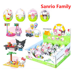 SANRIO© Family Camping Capsule Series Building Blocks