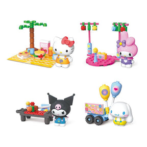 SANRIO© Family Camping Capsule Series Building Blocks