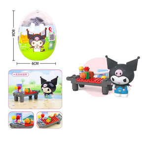 SANRIO© Family Camping Capsule Series Building Blocks