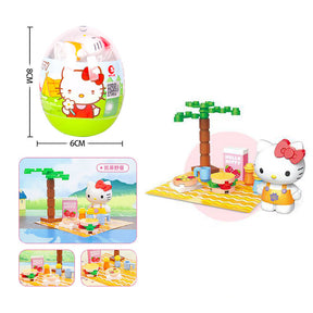 SANRIO© Family Camping Capsule Series Building Blocks