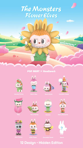 POP MART THE MONSTERS Labubu Mystery Box Flower 12 Styles