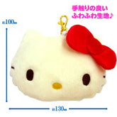 SANRIO© Hello Kitty Head Bow Plush ID Case (Japan Edition)