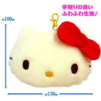 SANRIO© Hello Kitty Head Bow Plush ID Case (Japan Edition)