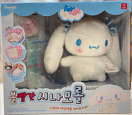 SANRIO© Character Plush Light Up Cheek Music (Korea Edition)