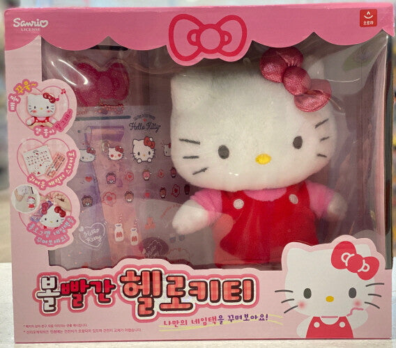 SANRIO© Character Plush Light Up Cheek Music (Korea Edition)