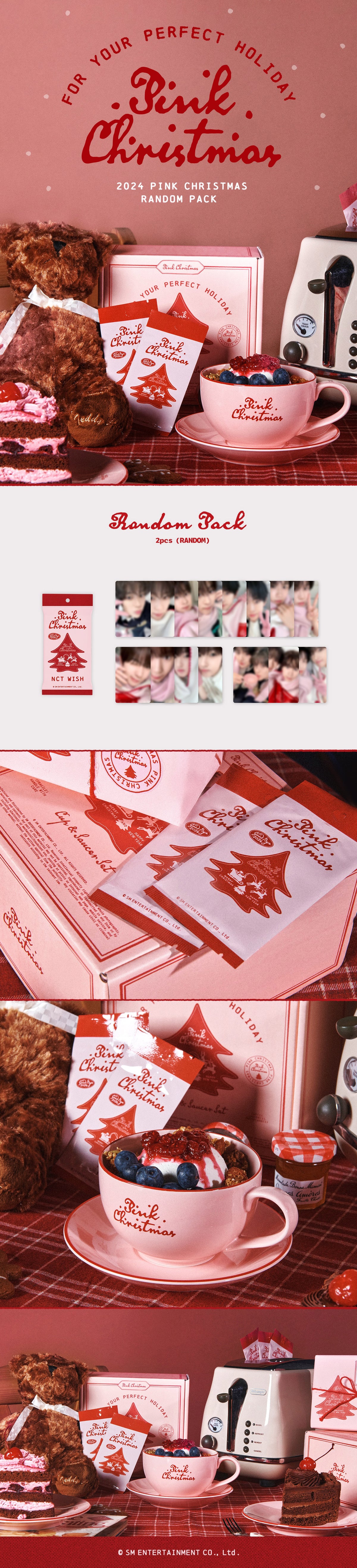 NCT WISH - 2024 PINK CHRISTMAS RANDOM PACK