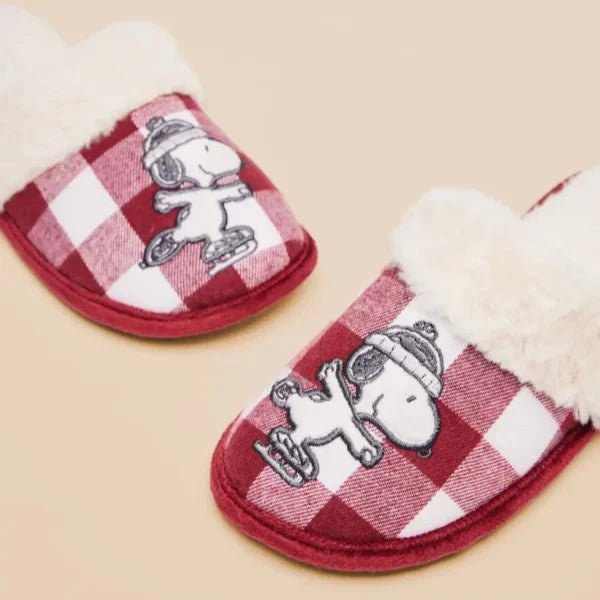 PEANUT SNOOPY© Slippers 2 Colors (Europe Edition)