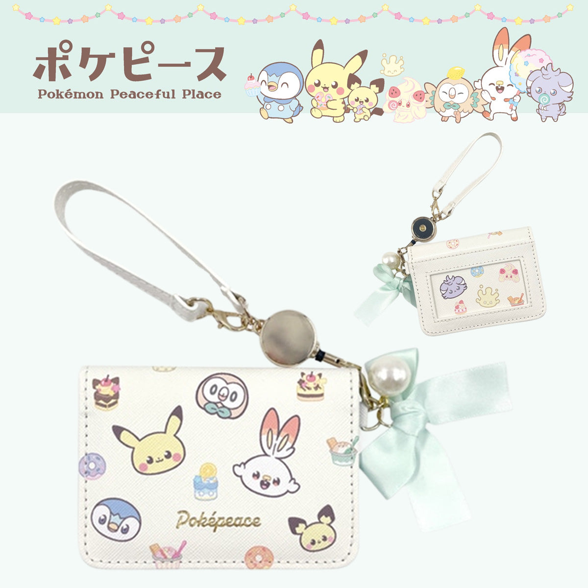 POKEMON© Card Holder Pokepeace (Japan Edition)