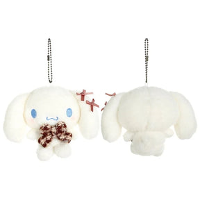 SANRIO Authentic Hanging Plush With Plaid Bow