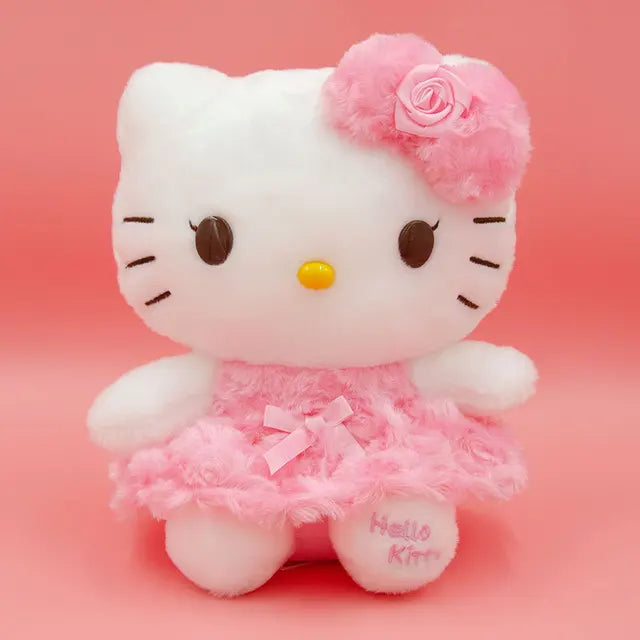 SANRIO Hello Kitty with Pink Rose Dress 24cm