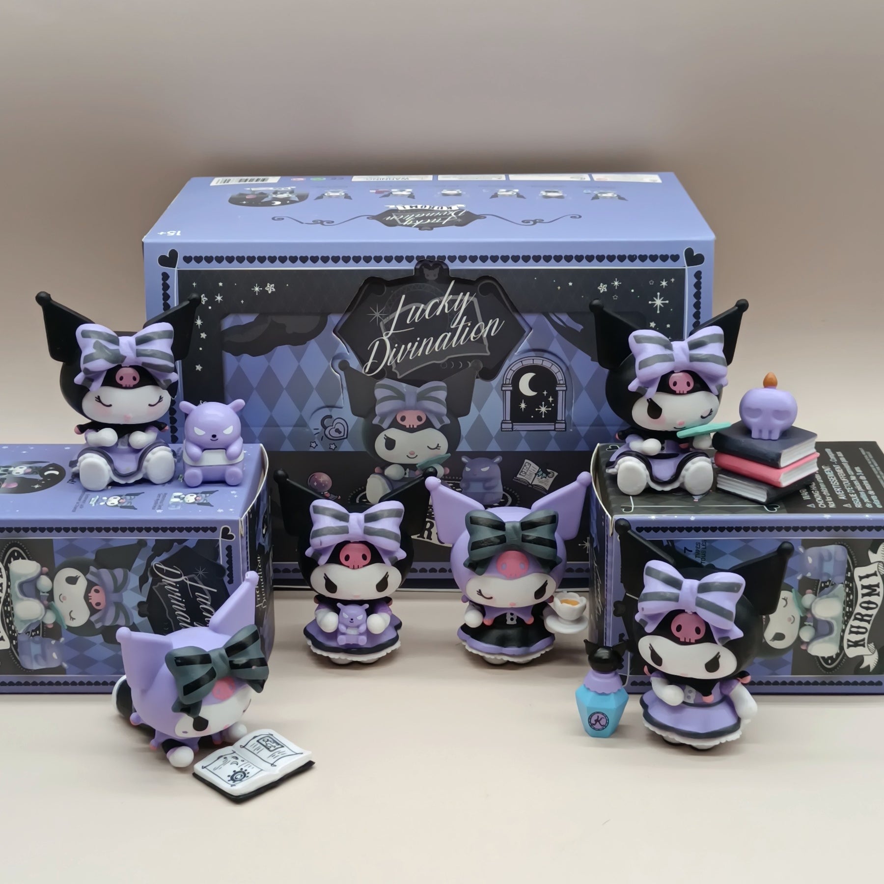 SANRIO Kuromi Figure Set Divination 6in1