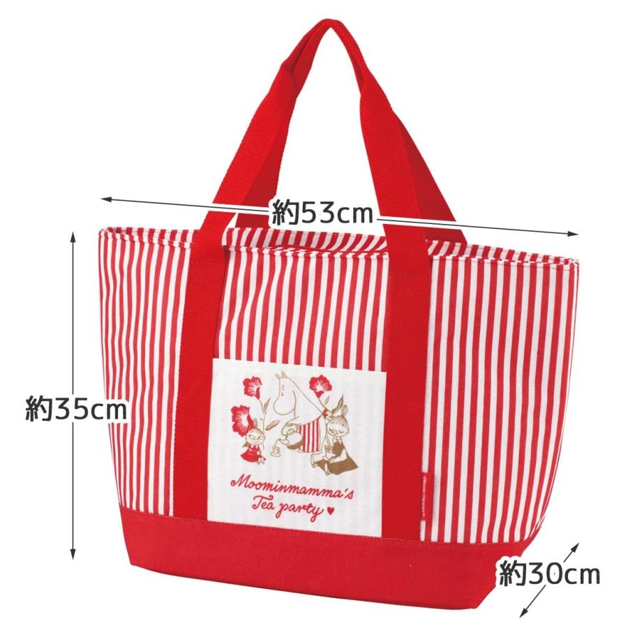 MOOMIN© Red Stripe X-Large Tote Bag (Japan Edition)