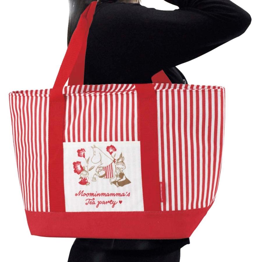 MOOMIN© Red Stripe X-Large Tote Bag (Japan Edition)