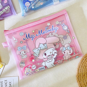 SANRIO Character File Bag Stationery Set