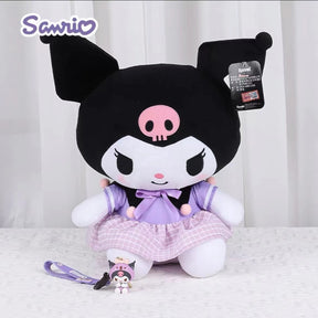 SANRIO© Kuromi Checkers Dress Black Plush