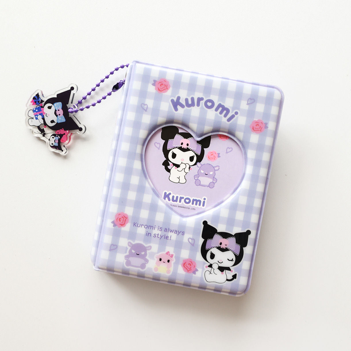 SANRIO Characters Checkers Heart Photocard Album