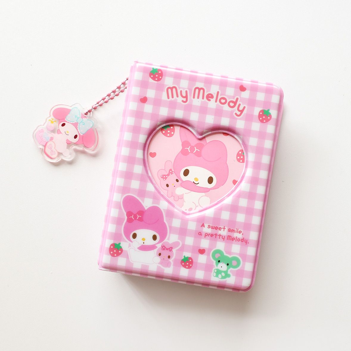 SANRIO Characters Checkers Heart Photocard Album