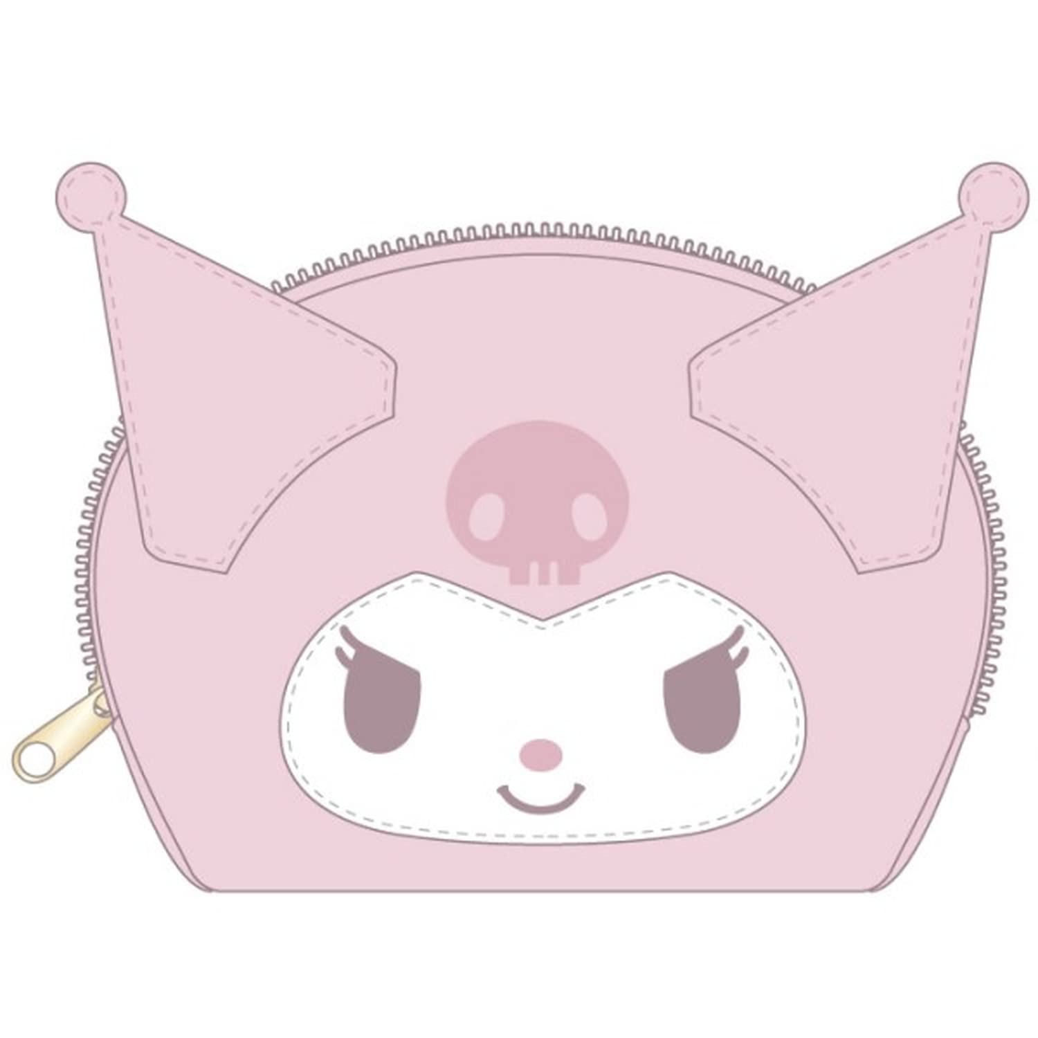 SANRIO© Kuromi Face Pouch (Japan Edition)