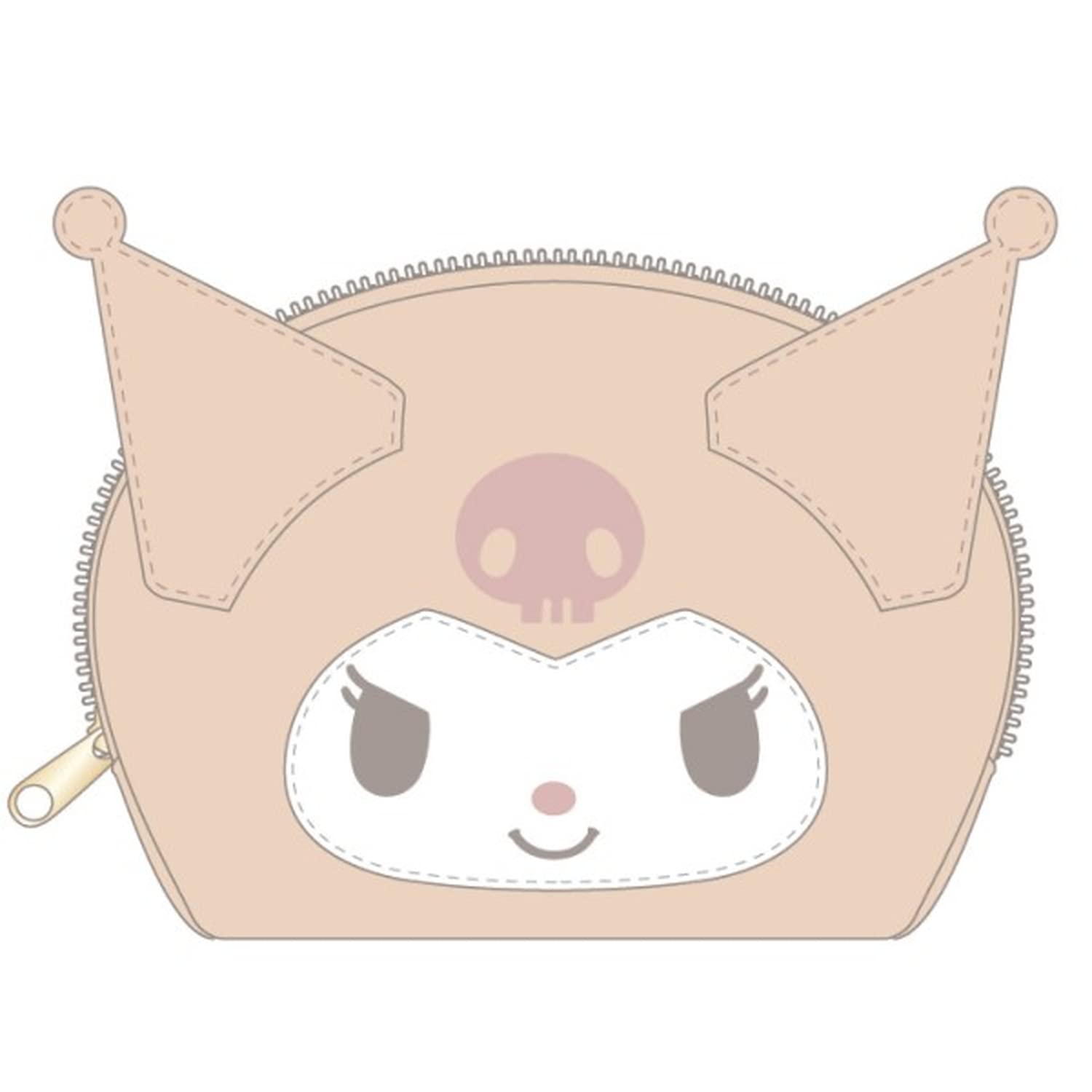 SANRIO© Kuromi Face Pouch (Japan Edition)