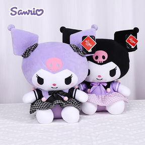 SANRIO© Kuromi Checkers Dress Black Plush