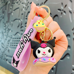 KUROMI Mascot Key Holder