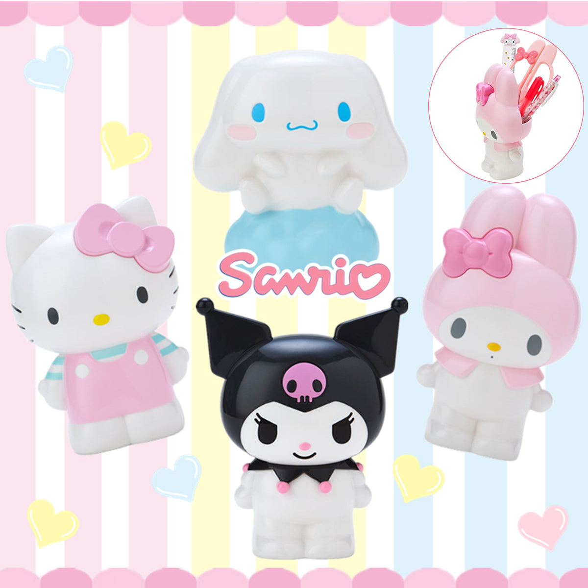 SANRIO© Shaped Pen Holder (Japan Limited Edition)