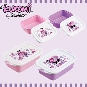 SANRIO© Kuromi Food Container 2in1 (Japan Edition)