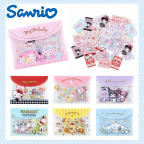 SANRIO© Character Flake Stickers with Case