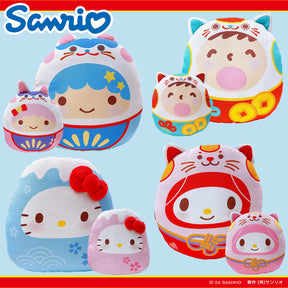 SANRIO© Characters Daruma Double-Sided Cushion (HONG KONG EDITION)