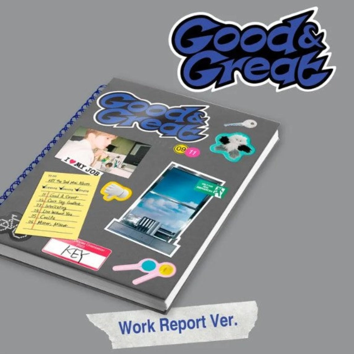 SHINEE: KEY MINI ALBUM VOL. 2 - GOOD & GREAT (WORK REPORT VERSION)